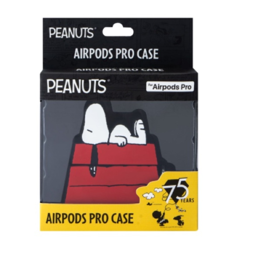Peanuts Snoopy AirPods Pro Case 75th Anniversary Full Coverage Case NWT